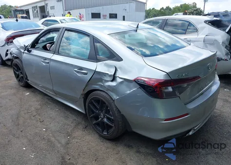 2025 Honda Civic Sport z USA, uszkodzony, nr VIN 2HGFE2F5XSH542846